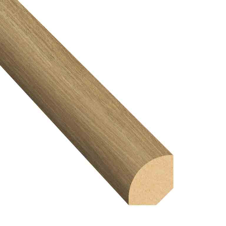 Tupelo Honey Oak Hybrid Resilient .75 in wide x 7.5 ft Length Quarter Round