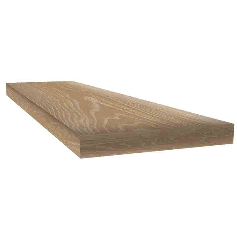 Harkening Hill Oak 48" inch Square Retrofit Tread with Return