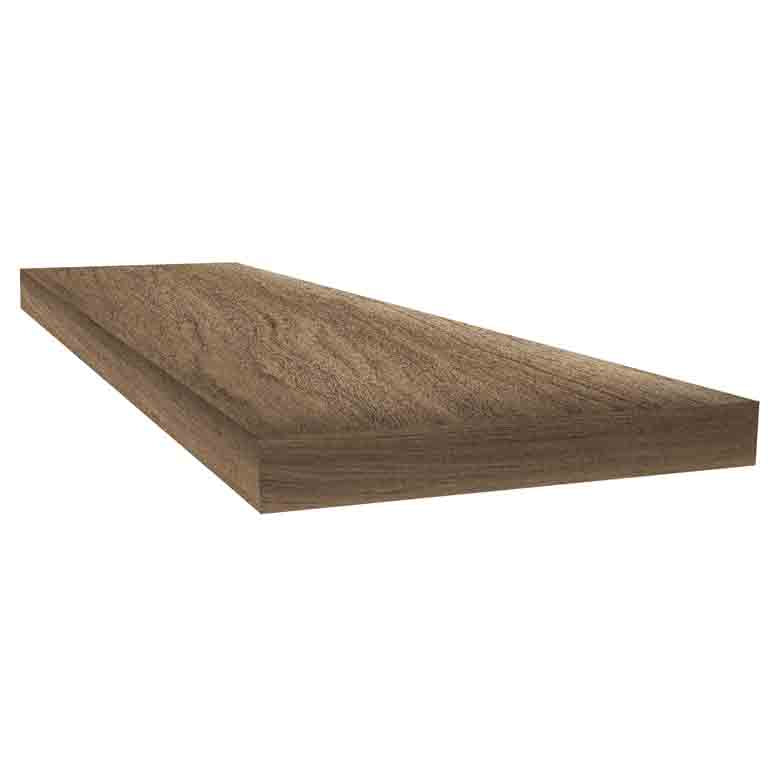 Horsepen Hill Oak 48" inch Square Retrofit Tread with Return