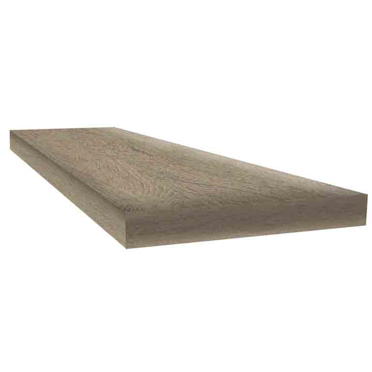 Malvern Hill Oak 48" inch Square Retrofit Tread with Return