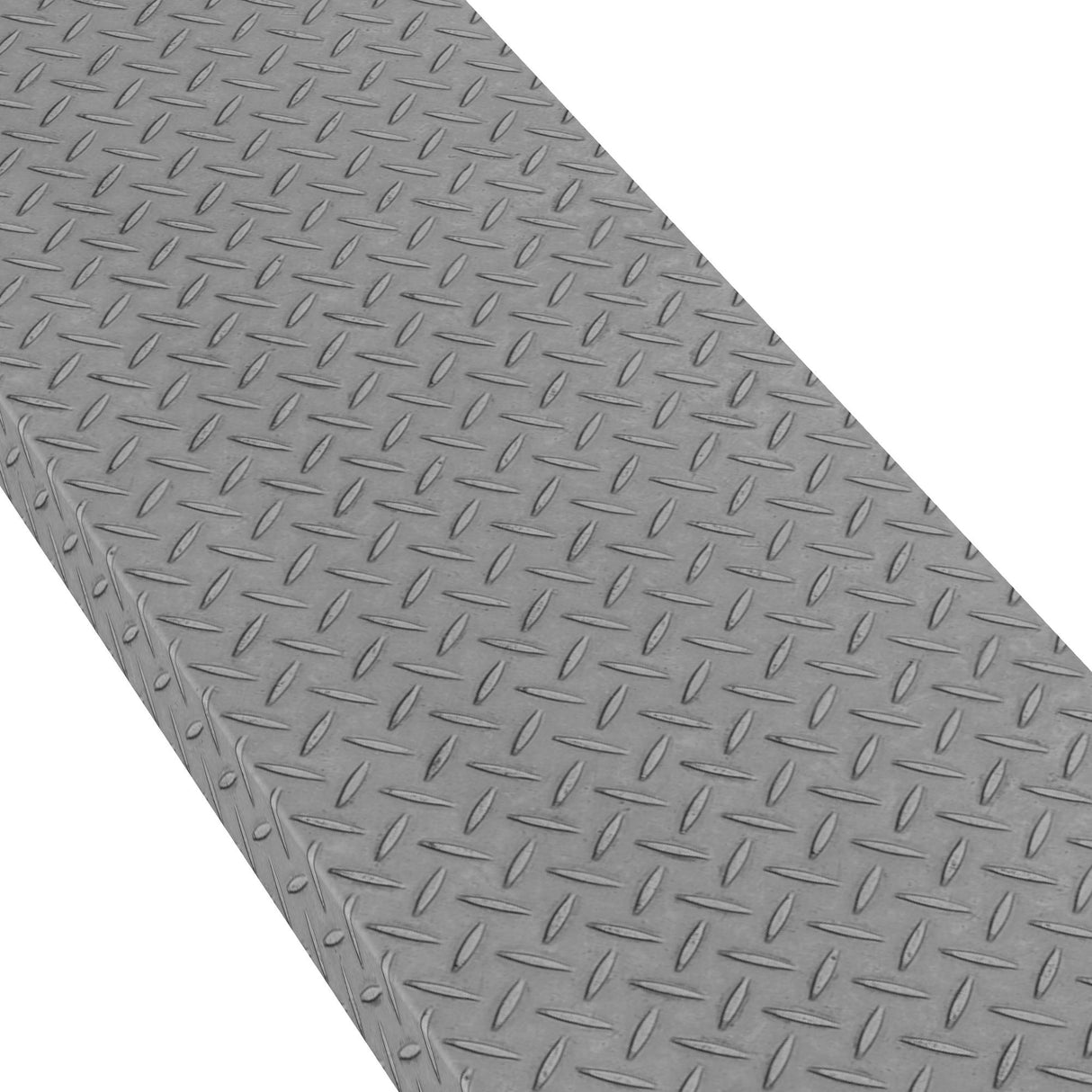 Industrial Grey 48 in Length Square Retro Fit Tread