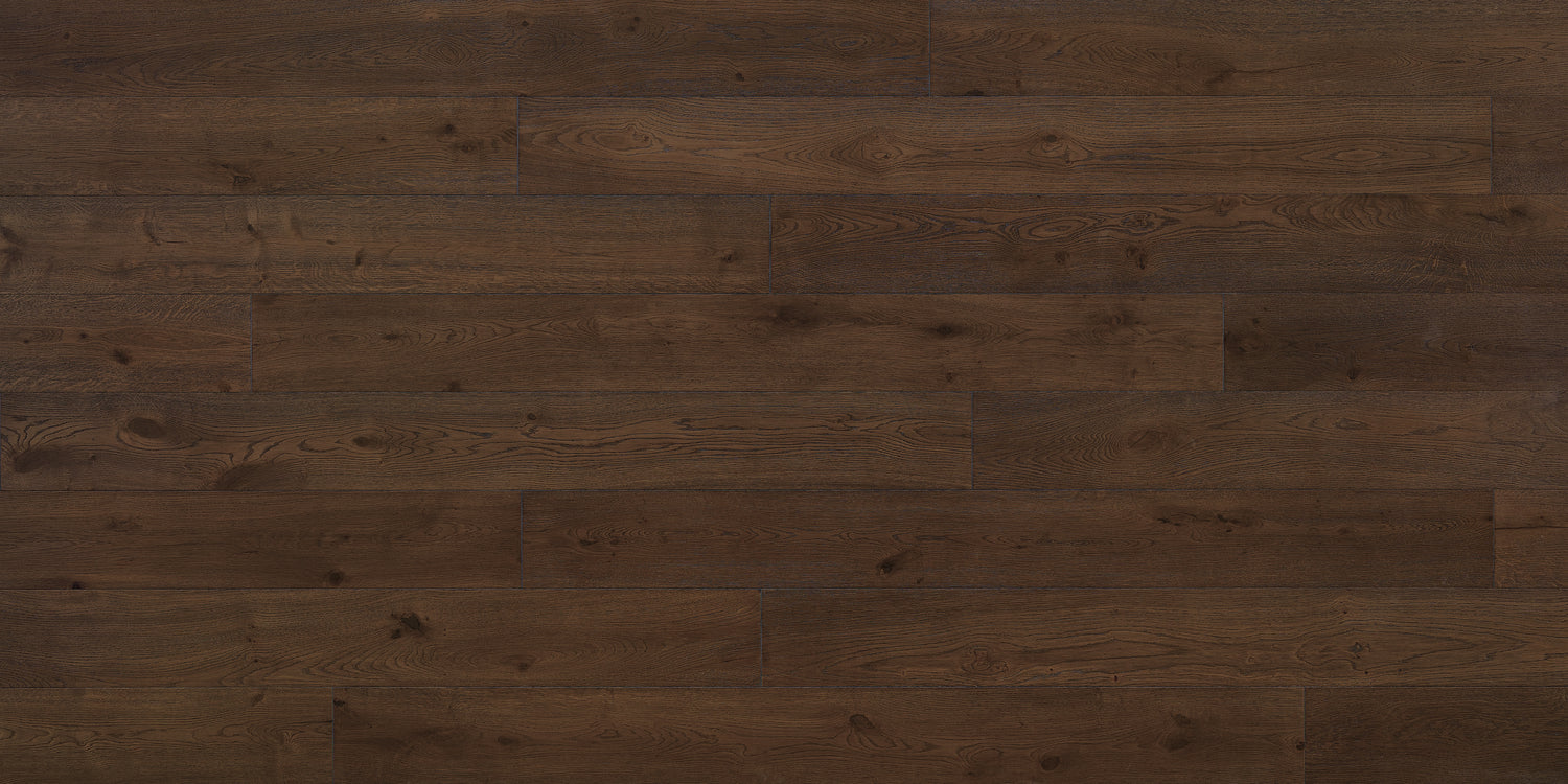 9/16 in. Bourbon European Oak Distressed Engineered Hardwood Flooring 7.48 in. Wide