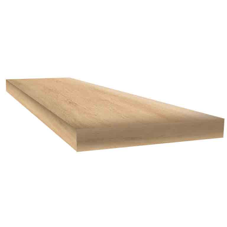 Yorkshire Oak 48" inch Square Retrofit Tread with Return