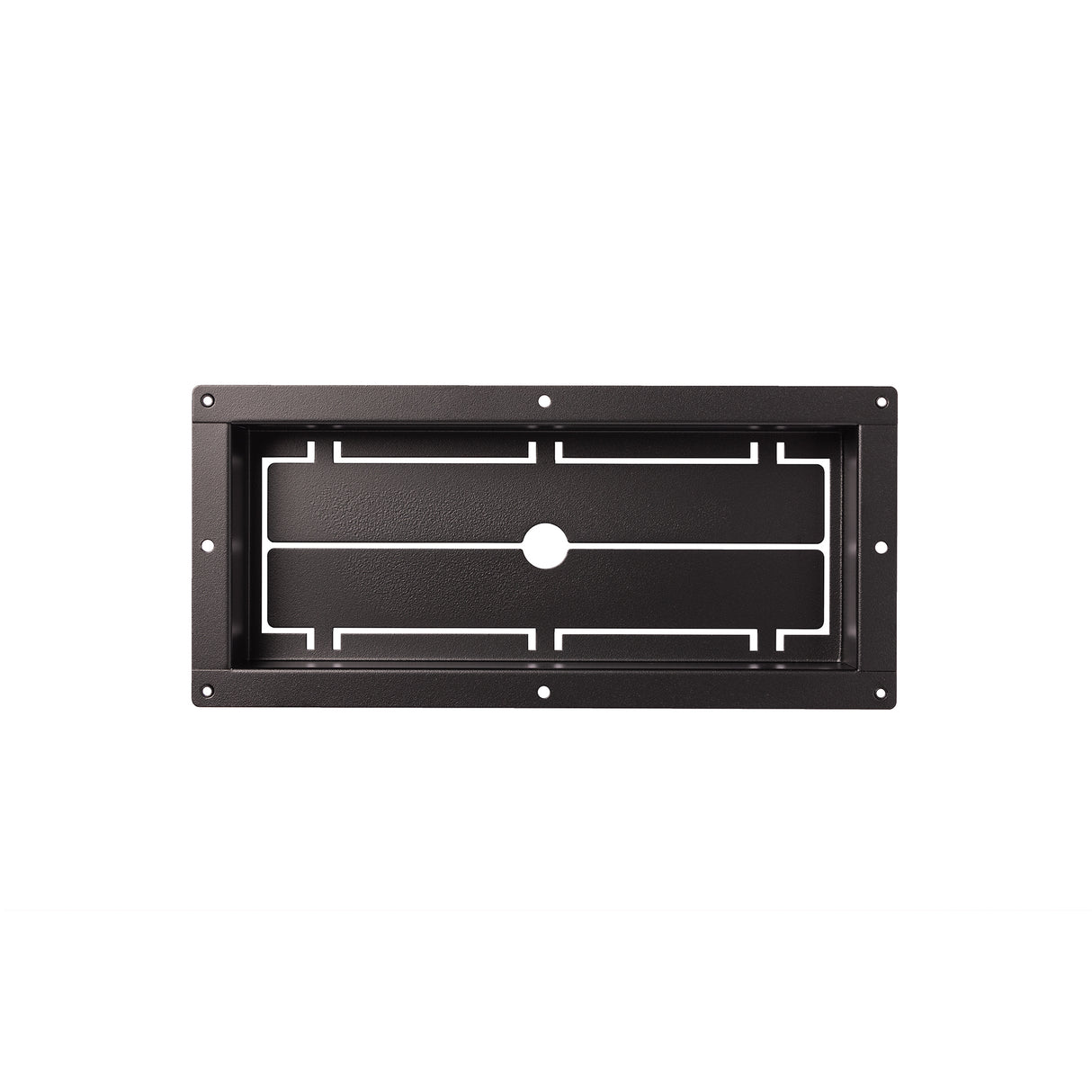 Luxe+ - Flush Floor Vent Matte Black 4x10"