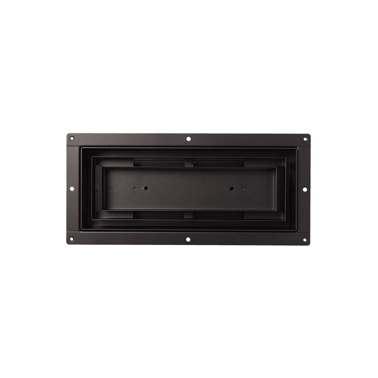 Luxe+ - Flush Floor Vent Matte Black 4x10"