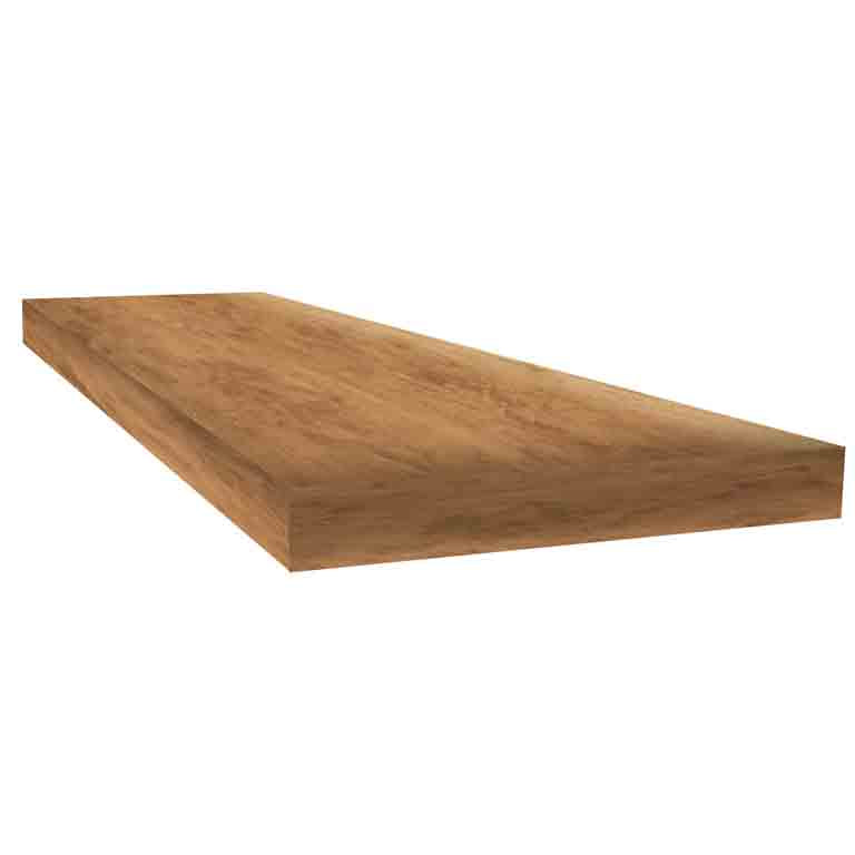 Lafayette Koa 48" inch Square Retrofit Tread with Return
