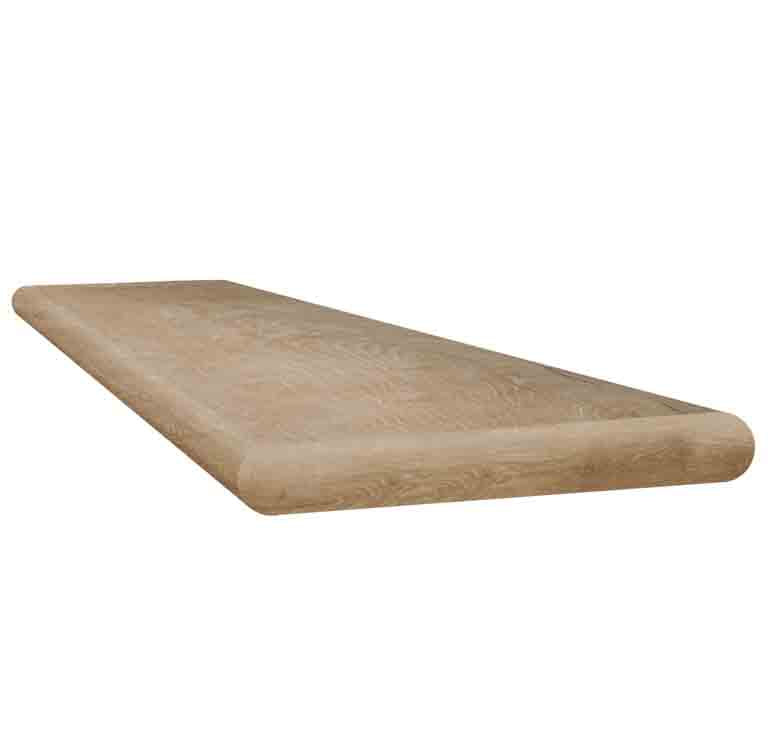 Virginia Oak 48" inch Retrofit Tread with Return