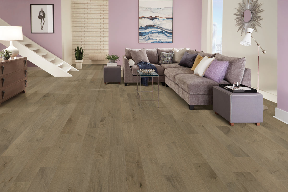 1/2 in. Riviera Maple Prefinished Engineered Hardwood Flooring 7.5 in. Wide