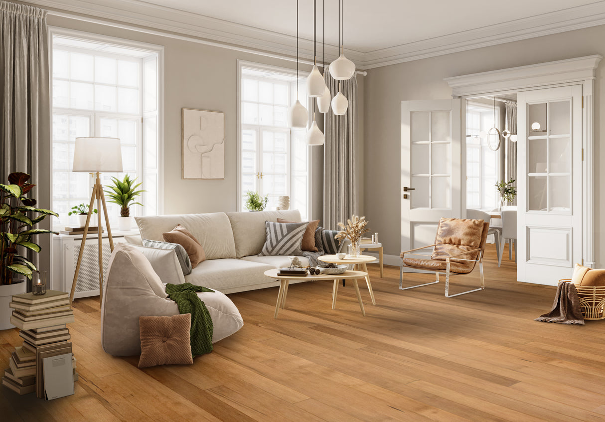 3/4 in. Heritage Maple Prefinished Solid Hardwood Flooring 3 1/4 in. Wide