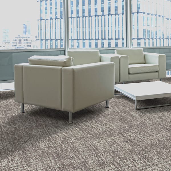 Brooklyn Bridge Vinyl Back Carpet Tile 19.6 In. x 19.6 In.