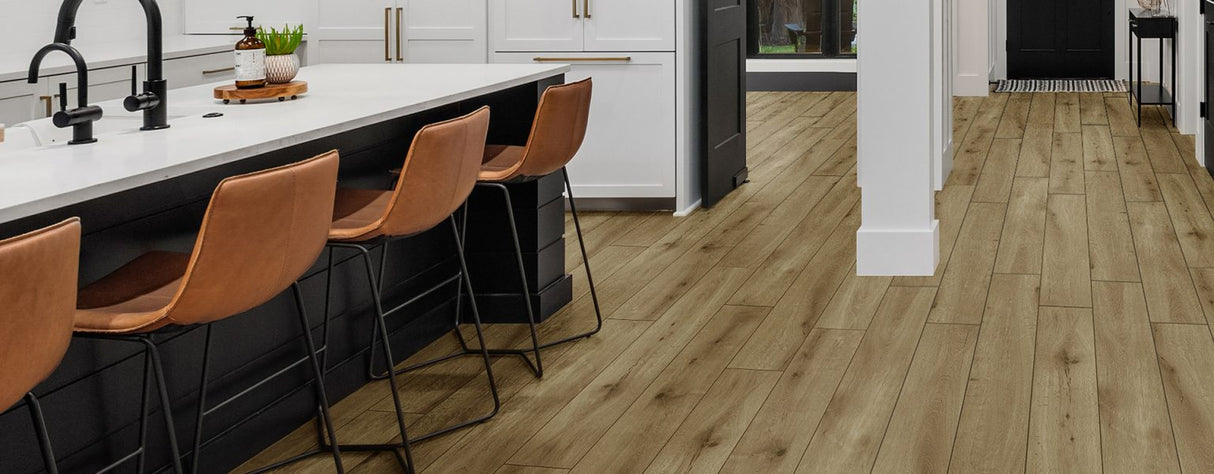6.5mm Vivaldi Oak Waterproof Rigid Vinyl Plank Flooring 9 in. Wide x 60 in. Long