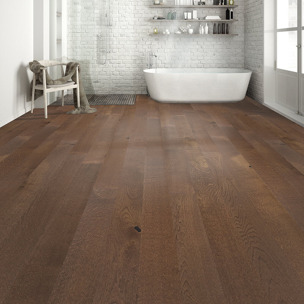 Wake County Oak Prefinished Engineered Hardwood Flooring 3-1/4 In. Wide - Stack Out - 570 Sq Ft