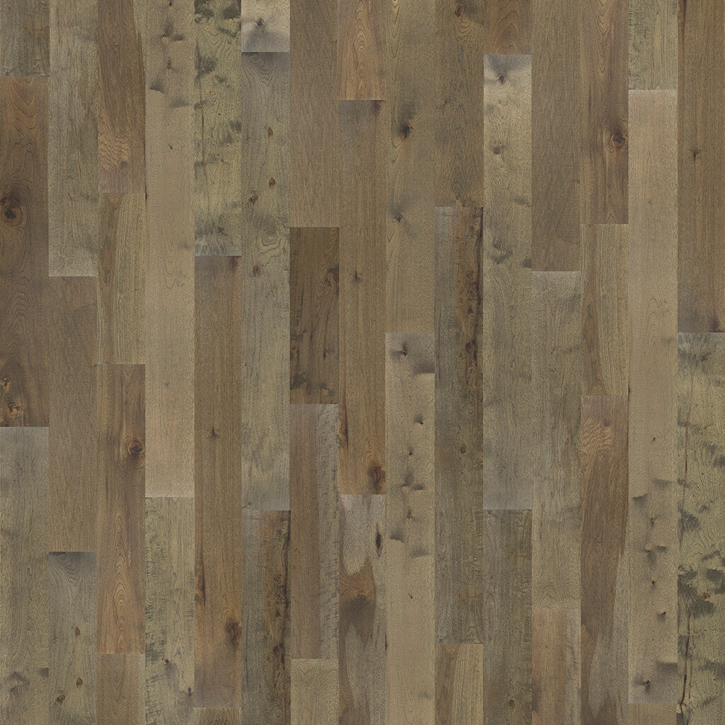 1/2 In Blue Ridge Hickory Prefinished Engineered Hardwood Flooring 7.4 In. Wide
