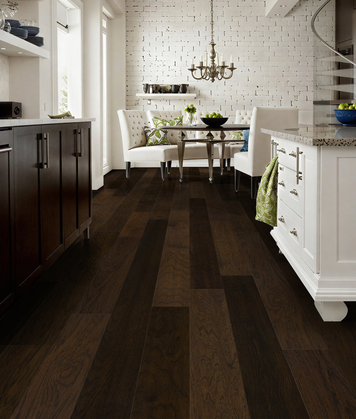 3/8 in. Highland Park Hickory Prefinished Engineered Hardwood Flooring 6.50 in. Wide