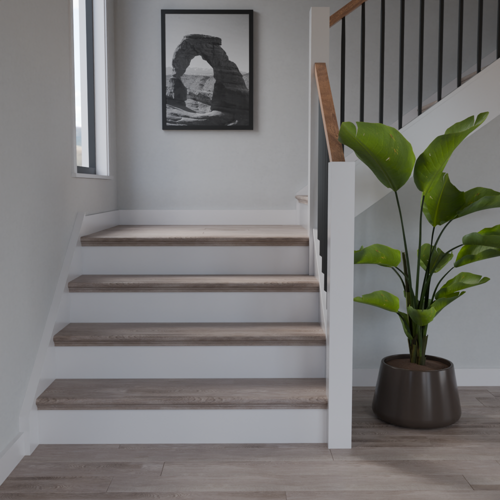 Midtown Oak 48 in Length Retro Fit Tread