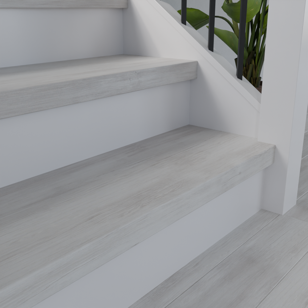 Shutford Manor Oak 48 in Length Square Retro Fit Tread