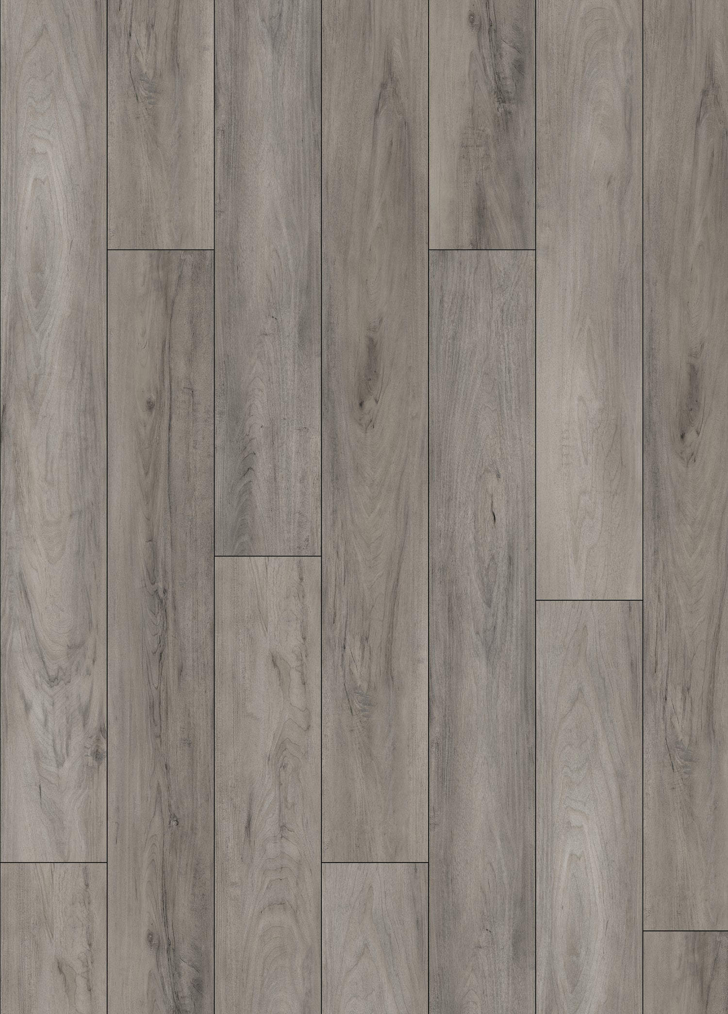 3.2mm Silver County Birch Waterproof Rigid Vinyl Plank Flooring 7.19 in. Wide x 47.24 in. Long