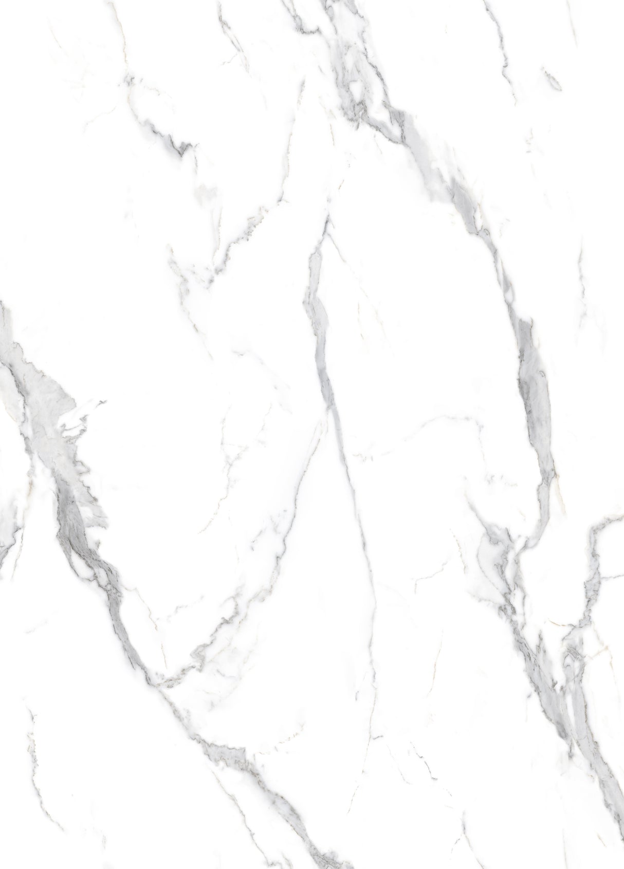 6.5mm w/pad Calacatta Marble Waterproof Rigid Vinyl Tile Flooring 12.2 in. Wide x 24.4 in Length