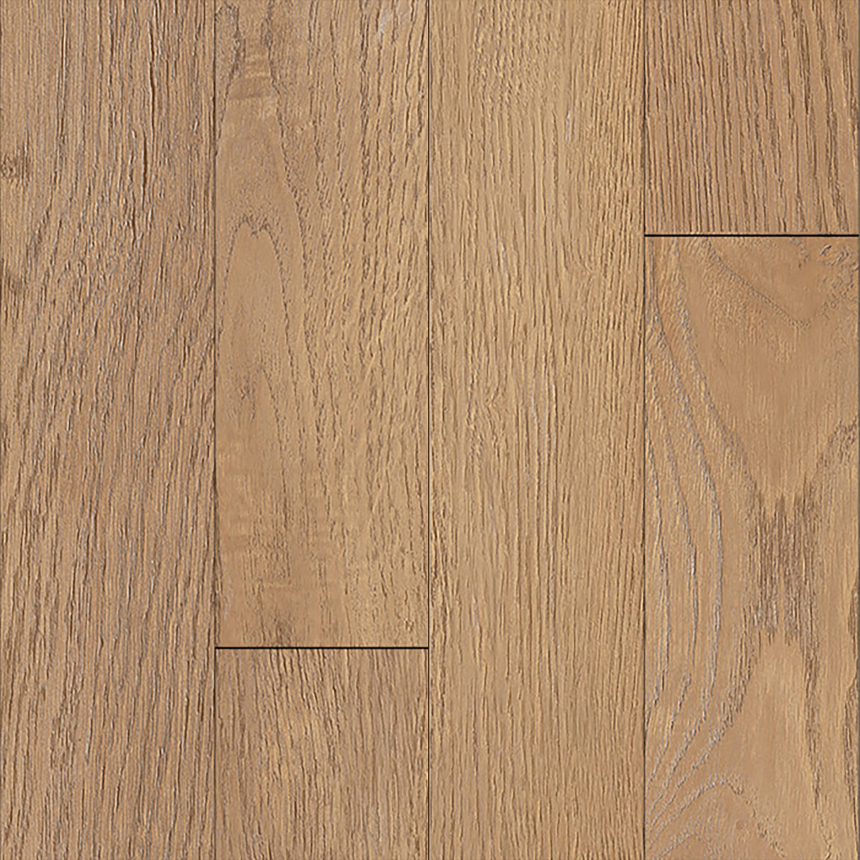 6.5mm w/pad White Oak Natural Waterproof WPC Vinyl Plank Flooring 3.26 in. Wide x Multi Length