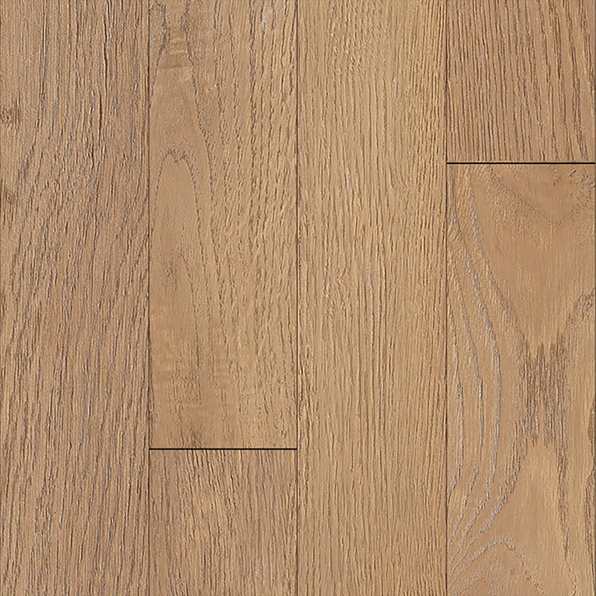 6.5mm w/pad White Oak Natural Waterproof WPC Vinyl Plank Flooring 3.26 in. Wide x Multi Length