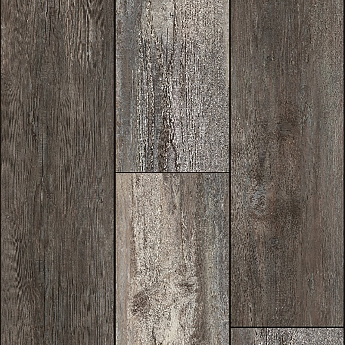 8mm w/pad Highgate Gray Waterproof WPC Vinyl Plank Flooring 9 in. Wide x 60 in. Long