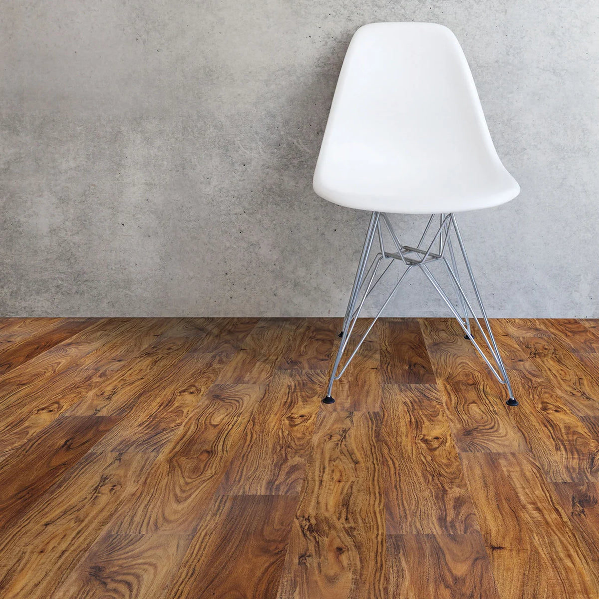 8mm w/pad Preston Oak Waterproof WPC Vinyl Plank Flooring 6 in Wide x 48 in Long