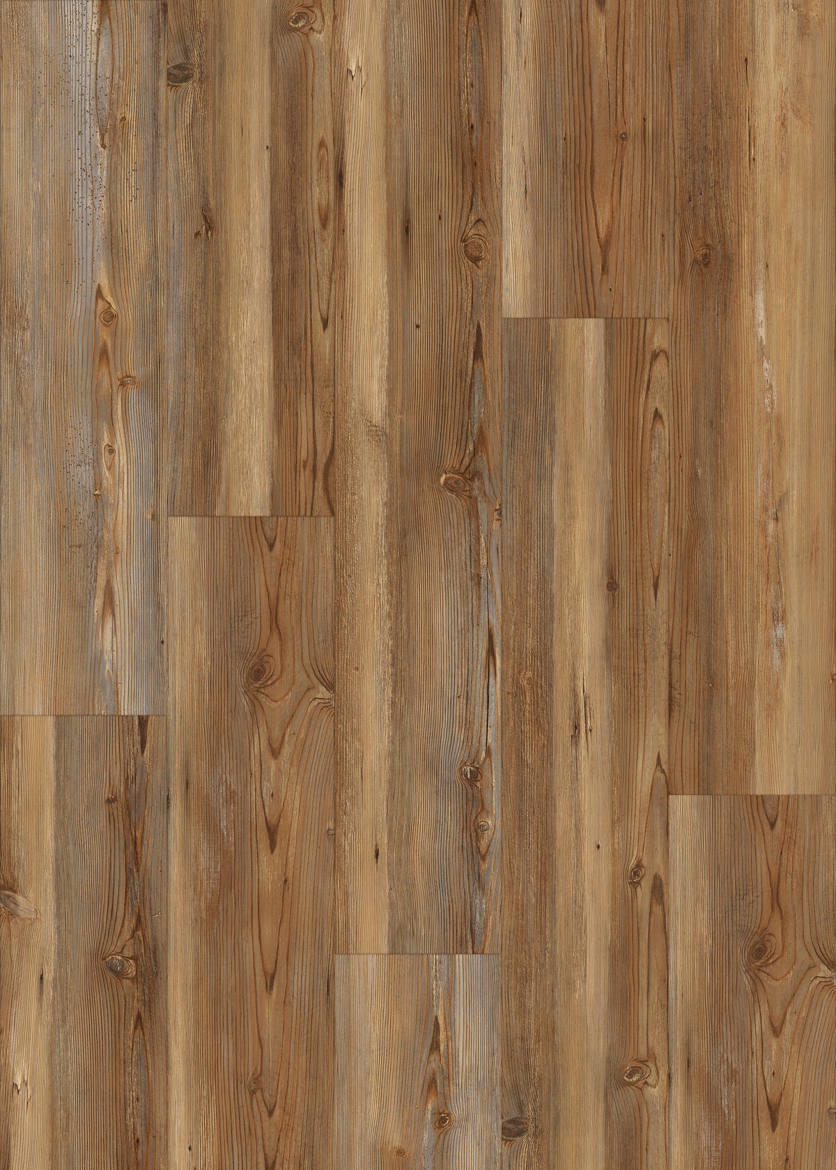 8mm w/pad Salon Pine 8mm w/pad Waterproof WPC Vinyl Plank Flooring 9 in. Wide x 60 in. Long