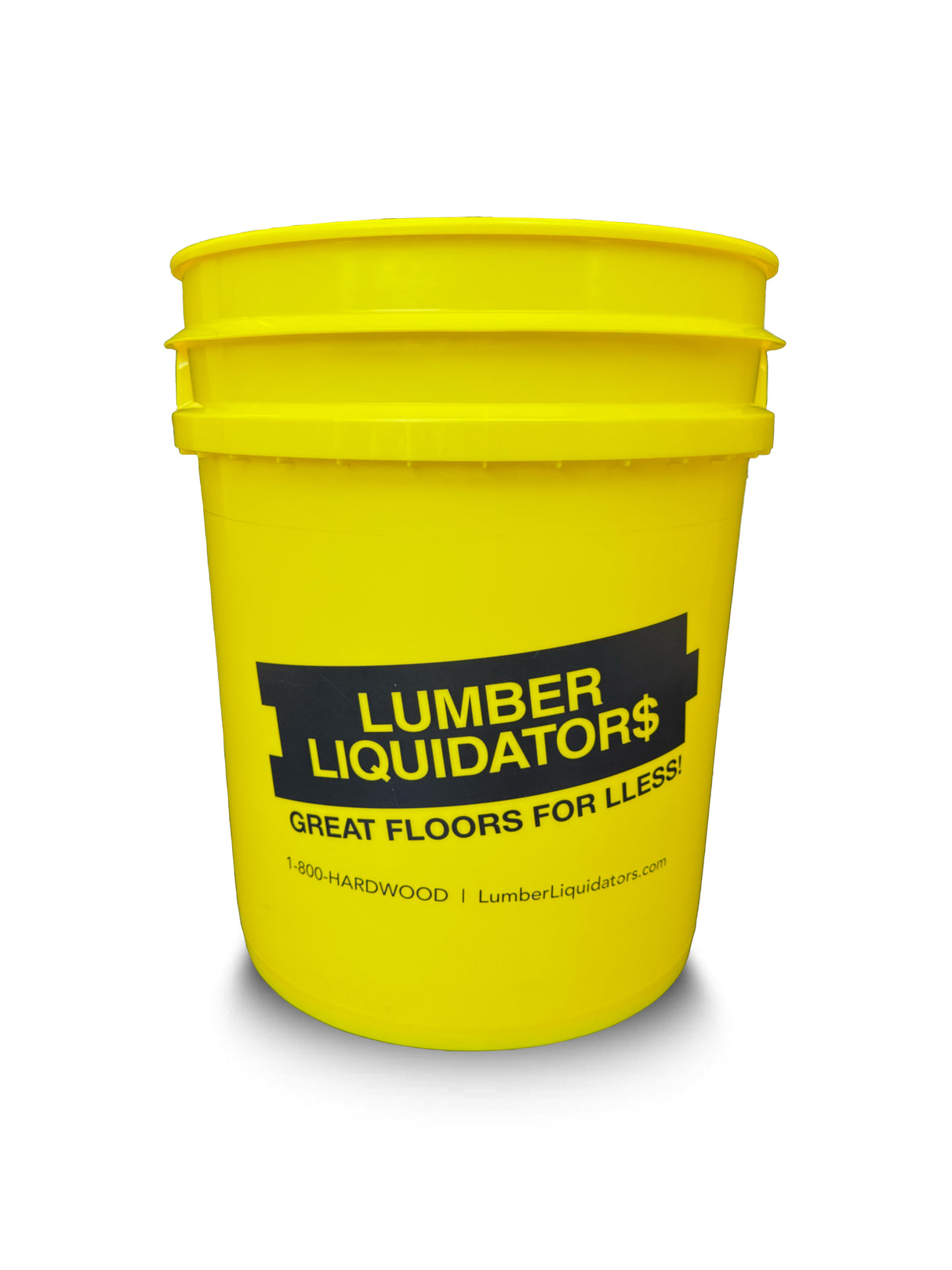 Lumber Liquidators Yellow Mallet Program 5 Gallon Bucket