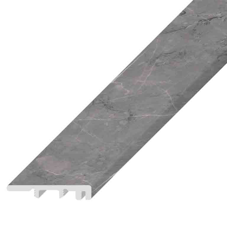 Grigio Terrazzo Waterproof 1.5 in wide x 7.5 ft Length End Cap