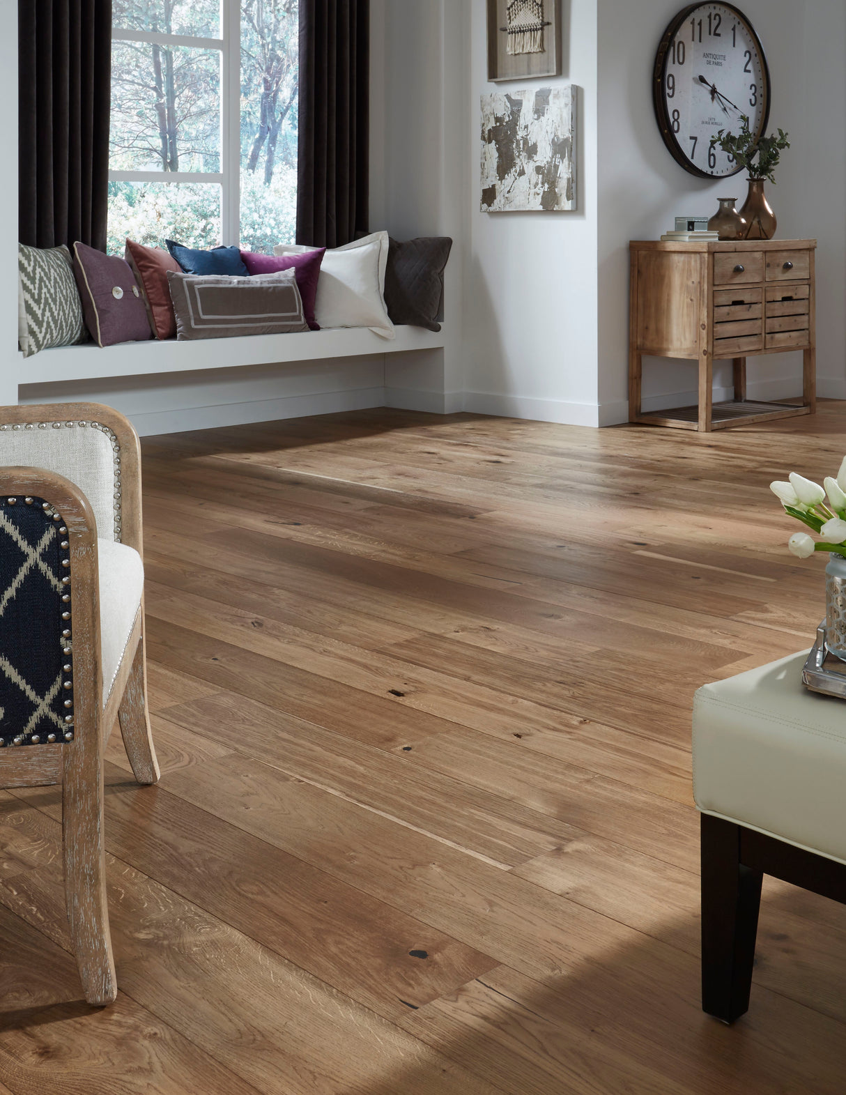 9/16 in. Winchester Oak Prefinished Engineered Hardwood Flooring 7.5 in. Wide