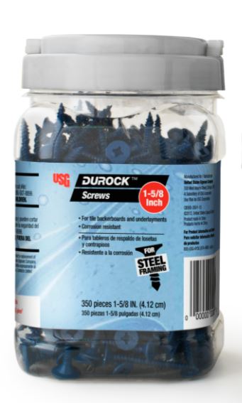 Durock Screws 1-5/8 in 4000ct