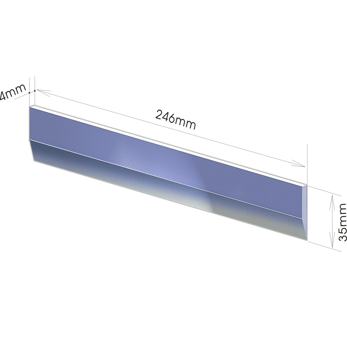 9 in. Replacement Blade for LP-240 Vinyl Plank Flooring Cutter