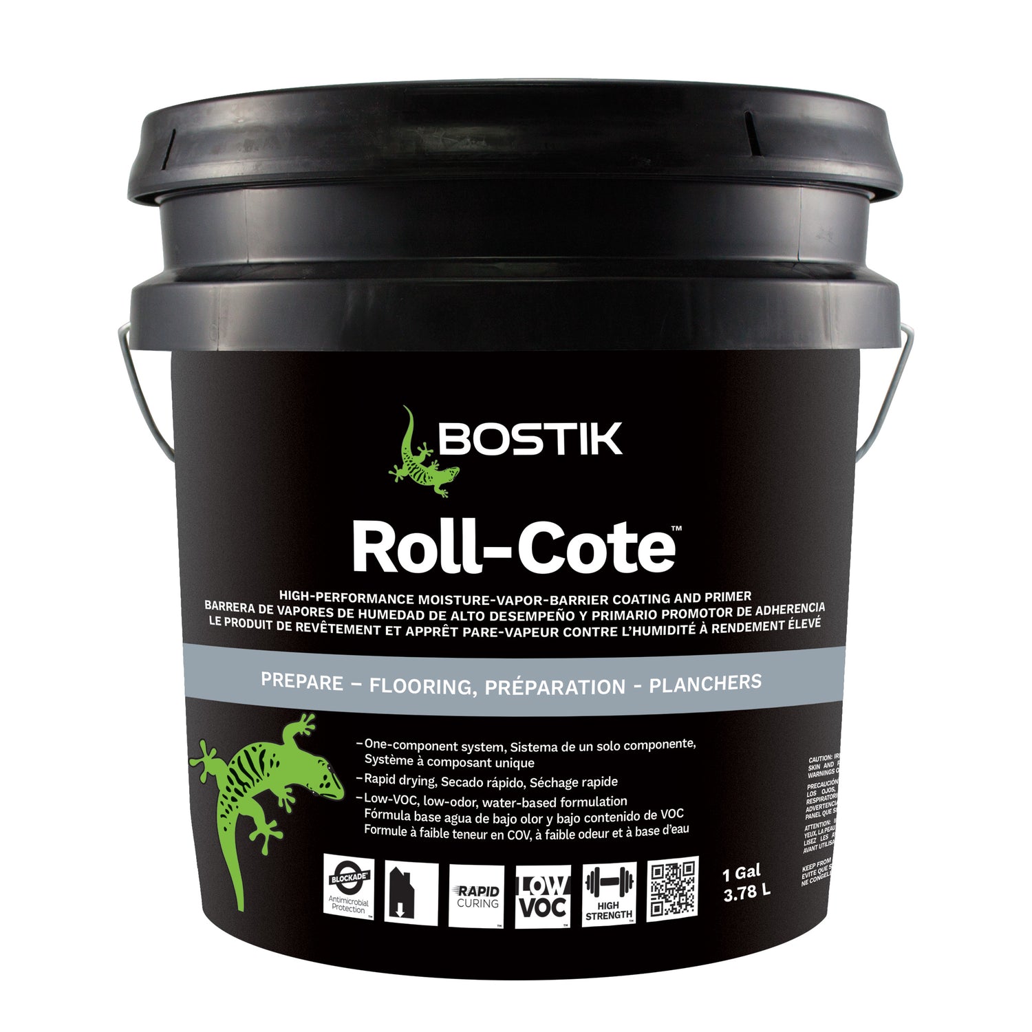 1 Gallon Roll-Cote High-Performance Moisture Vapor Barrier Coating and Primer