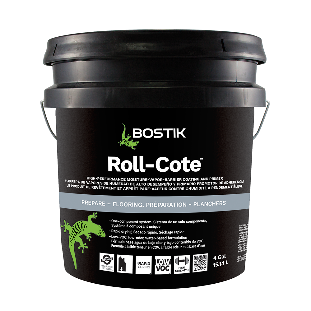 4 Gallon Roll-Cote High-Performance Moisture Vapor Barrier Coating and Primer