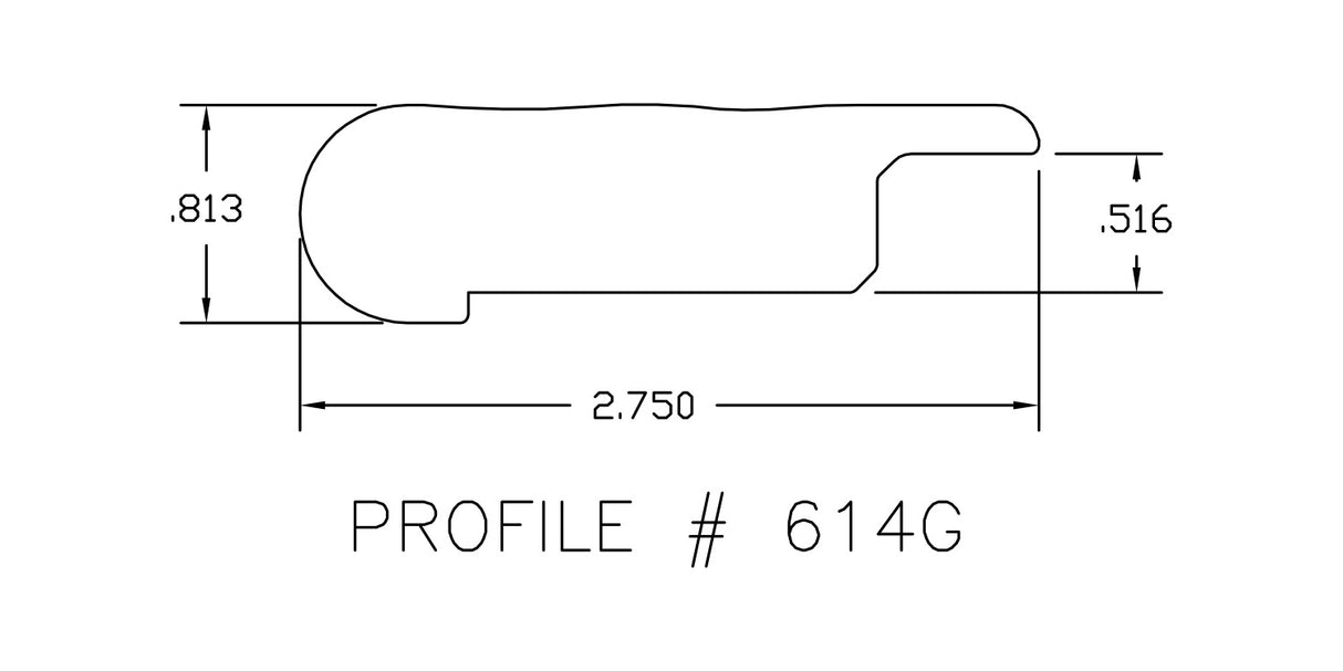 Prefinished Golden Acacia 1/2 in. Thick x 2.75 in. Wide x 6.5 ft. Length Overlap Stair Nose