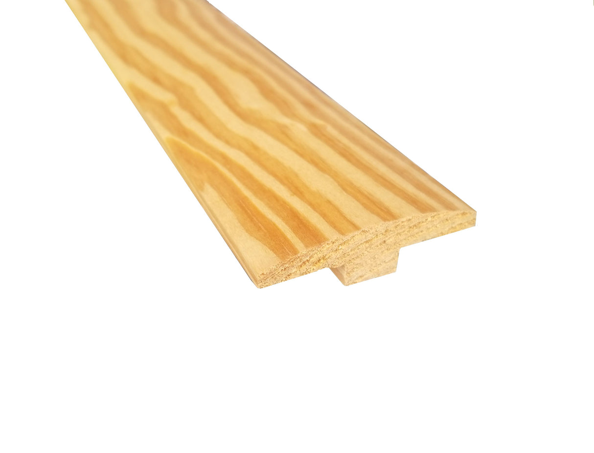 Unfinished Southern Yellow Pine 2 in. Wide x 6.5 ft. Length T-Molding
