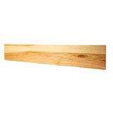 Prefinished Hickory 3/4 in thick x 7.25 in wide x 48 in Length Riser