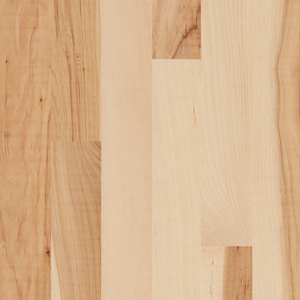 3/4 in. Natural Hickory Unfinished Solid Hardwood Flooring 2.25 in. Wide