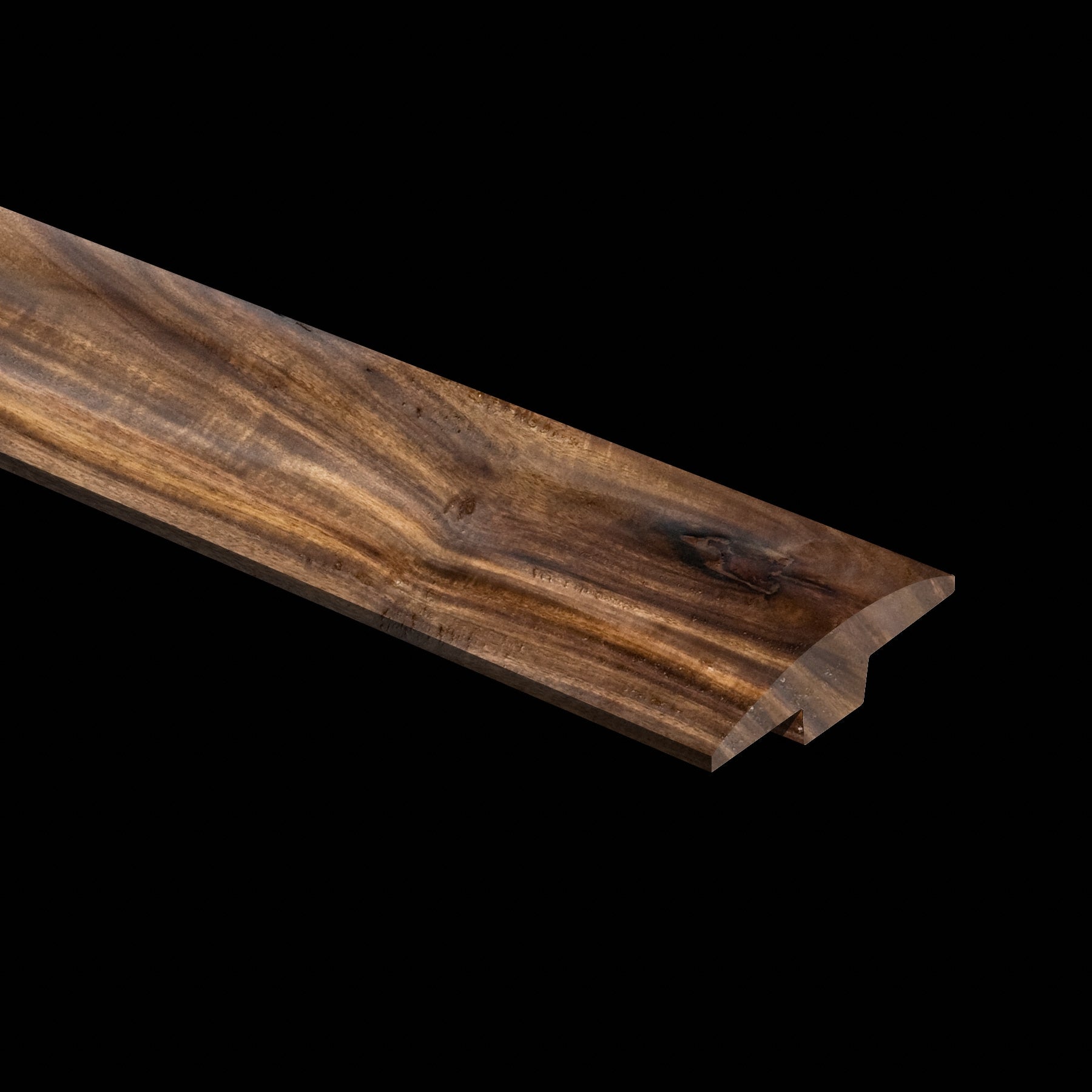 Prefinished Tobacco Road 2 in. Wide x 6.5 ft. Length T-Molding