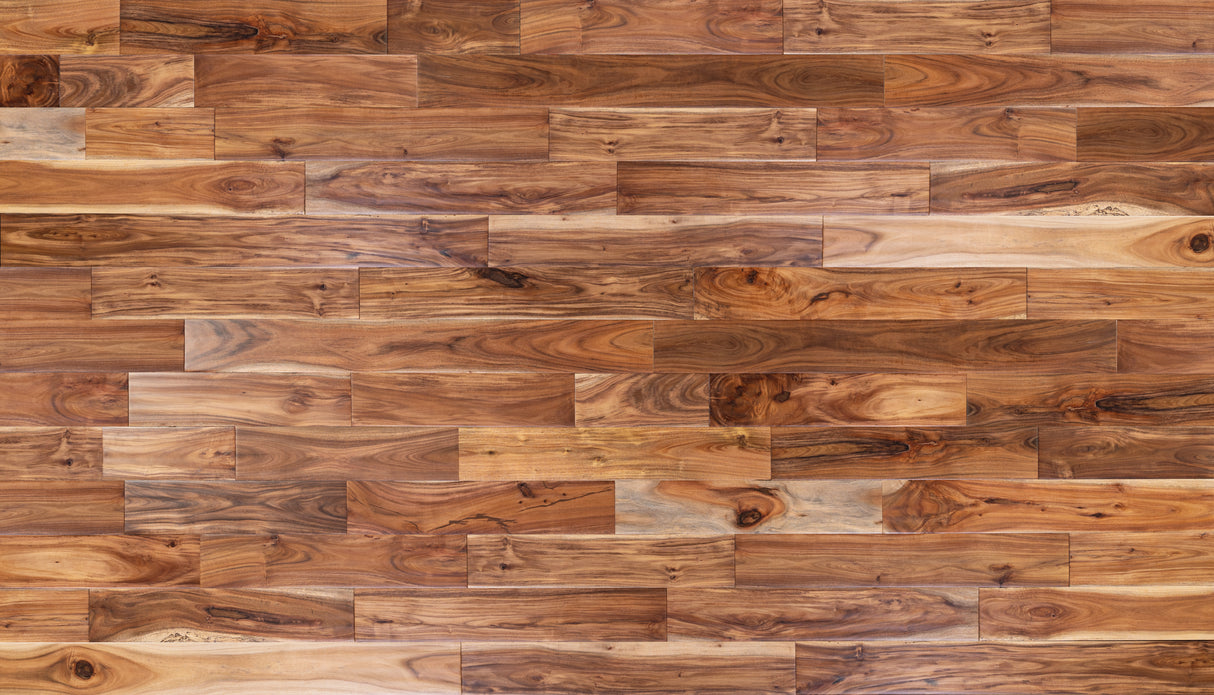 3/4 in. Tobacco Road Acacia Prefinished Solid Hardwood Flooring 3.6 in. Wide