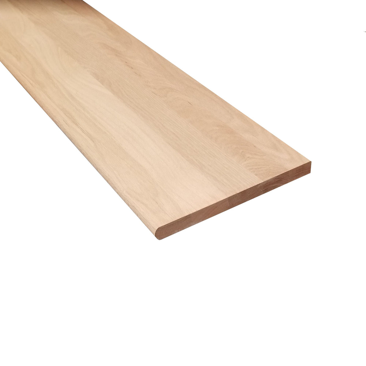 Unfinished Builder Grade Red Oak Solid Hardwood 1 in. Thick x 11.5 in. Wide x 60 in. Length Tread