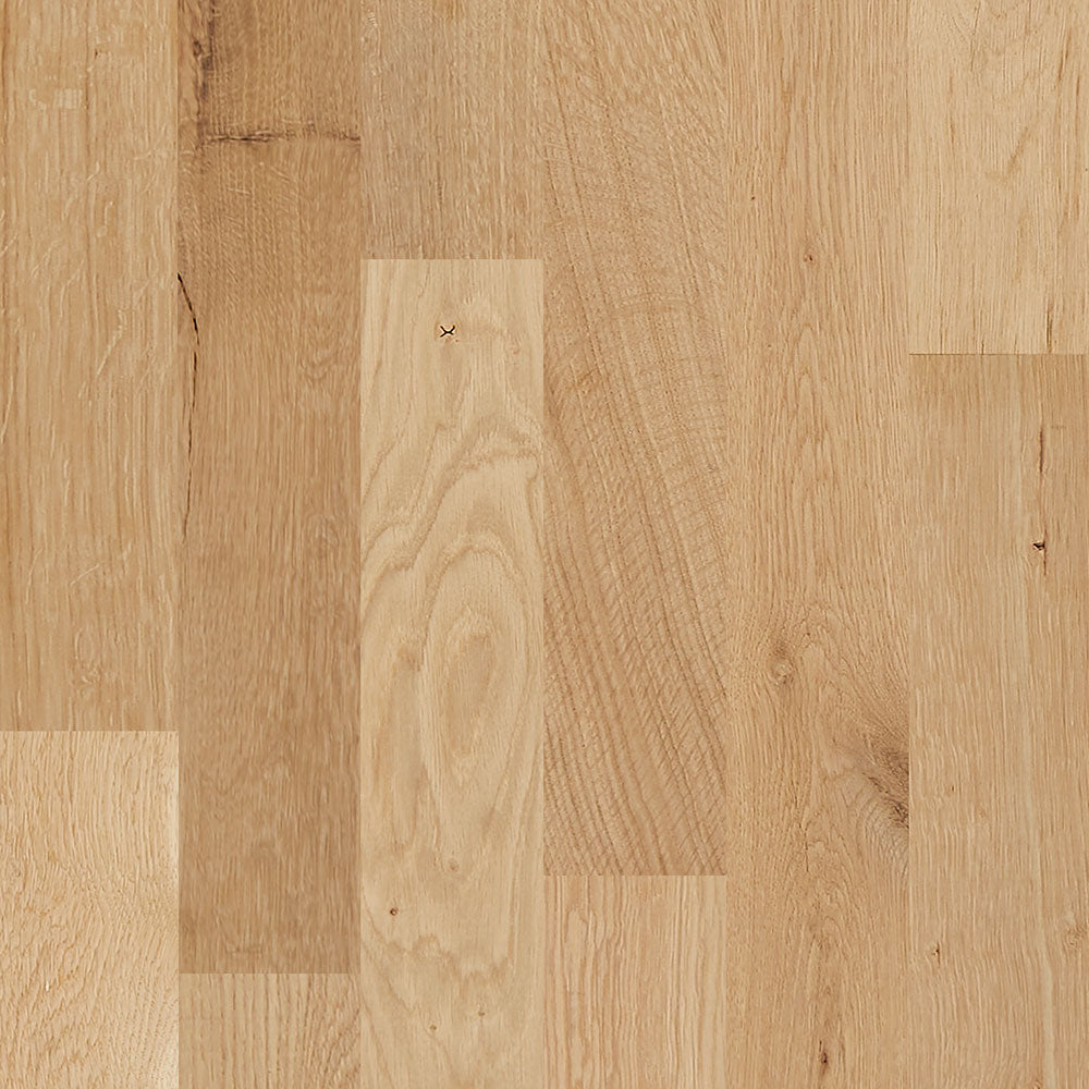 3/4 in. 2 Common White Oak Unfinished Solid Hardwood Flooring 3.25 in. Wide