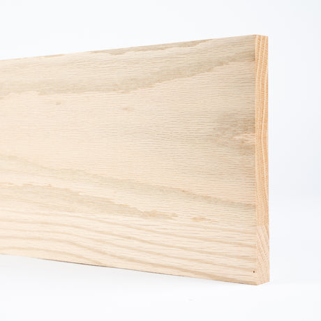 Unfinished Red Oak Solid Hardwood 3/4 in thick x 7.25 in wide x 36 in Length Riser