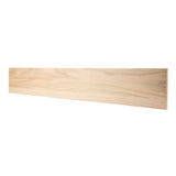 Unfinished Red Oak Solid Hardwood 3/4 in thick x 7.25 in wide x 36 in Length Riser