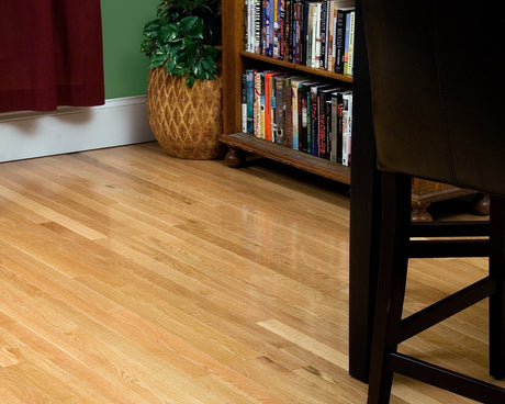3/4 in. Select White Oak Unfinished Solid Hardwood Flooring 2.25 in.Wide