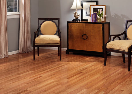 3/4 in. Select Red Oak Unfinished Solid Hardwood Flooring 2.25 in. Wide