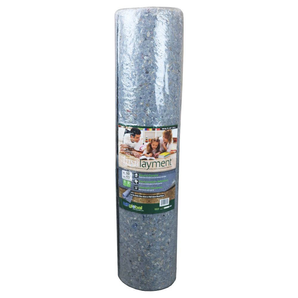 Insulayment Premium Underlayment for Glue and Nail Down Hardwood Floors 100 sqft. Roll