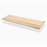 Prefinished Red Oak Select 1 in. Thick x 11.5 in. Wide x 48 in. Length Right Return Stair Tread