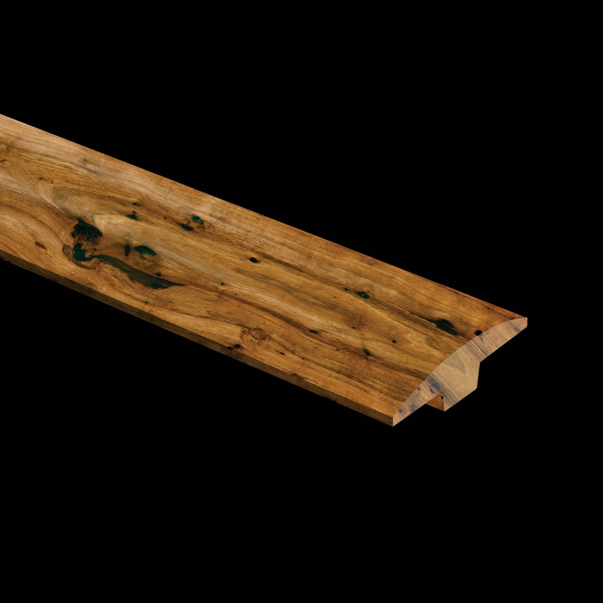 Prefinished Natural Hickory Distressed 2 in. Wide x 6.5 ft. Length T-Molding