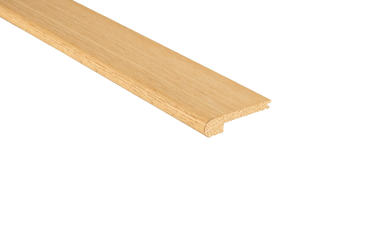 Unfinished Red Oak 1/2 in. Thick x 2.75 in. Wide x 8 ft. Length Overlap Stair Nose